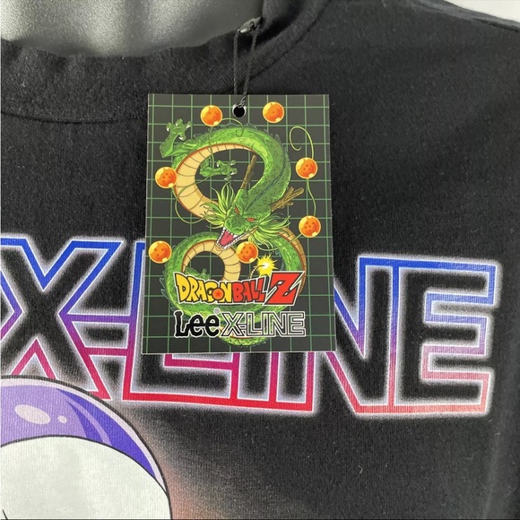 New Mens Lee X-Line Dragonball Z Collab Frieza T-Shirt Sz M NWT - Picture 3 of 10